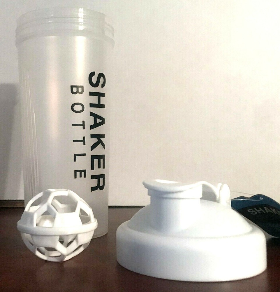 CLEAR 20 OUNCE SHAKER BOTTLE