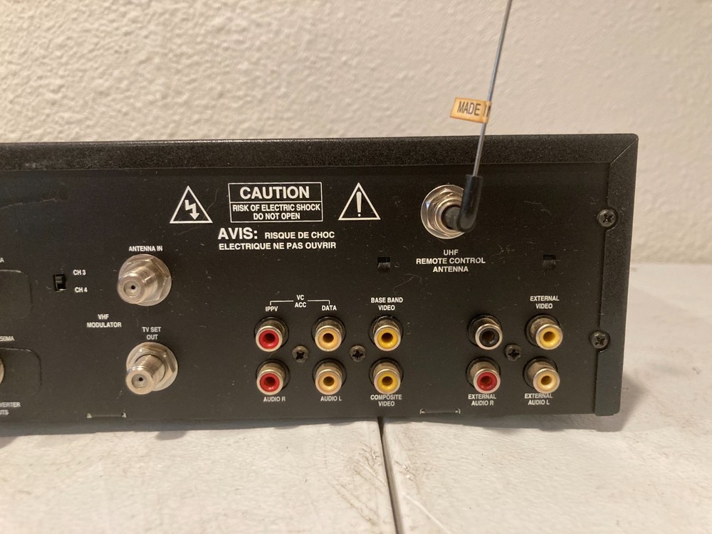 HTS Tracker Premier System 50 Satellite Receiver VideoCipher