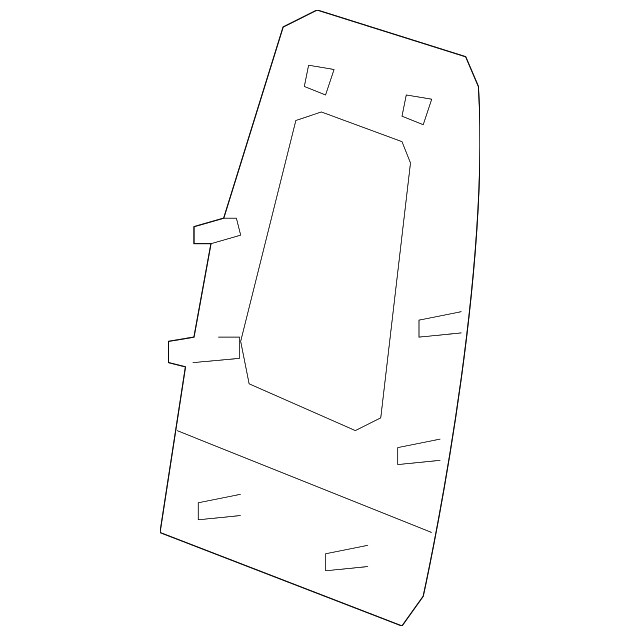 Genuine GM Seat Back Panel 20926223