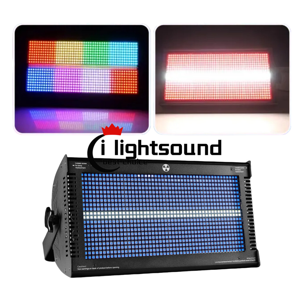 US dj effect light 1000W pixel panel strobe light RGBW Color led flash lighting