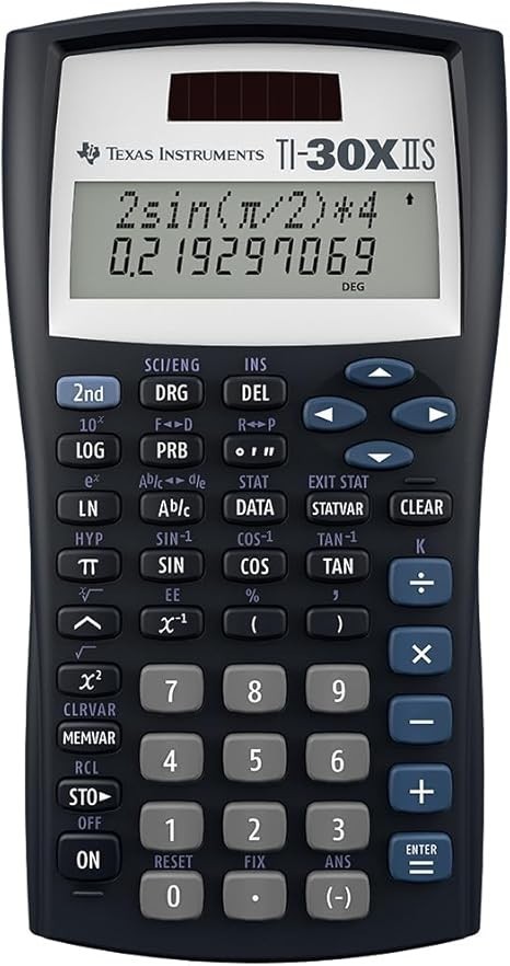 Texas Instruments TI-30XIIS Scientific Calculator