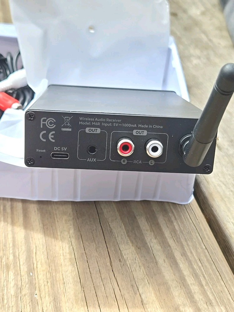 M6R Bluetooth 6.0 Receiver Audio Receivers