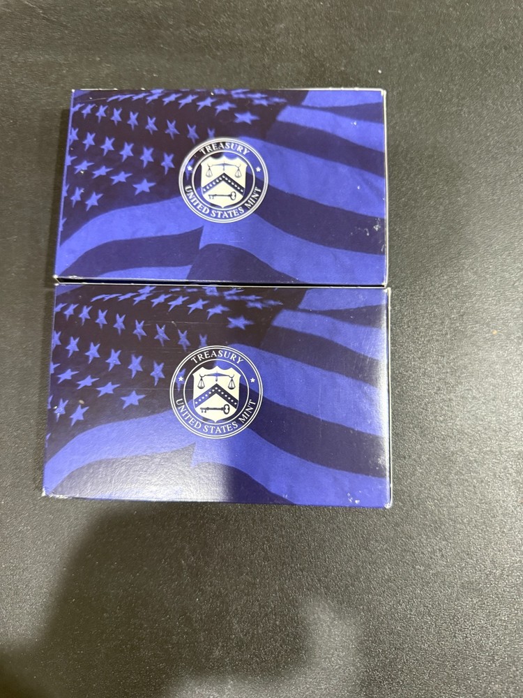 Qty 2 2000S US Mint Proof Sets with State Quarters 2000 S