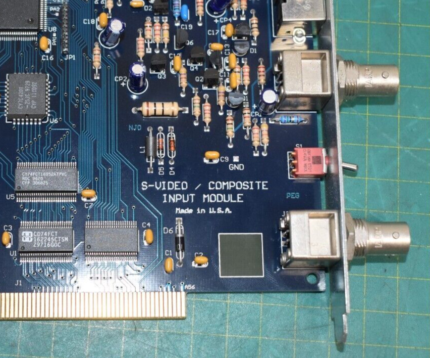 Play Inc. 34-059-3 Trinity S-Video Composite Input Module GlobeCaster Plug-In