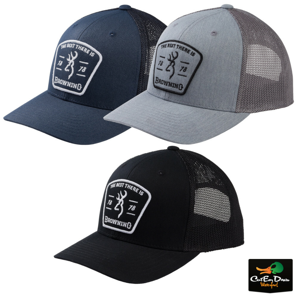 NEW BROWNING RAIDER MESH BACK CAP BUCKMARK LOGO HAT