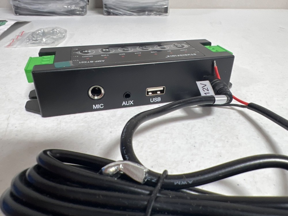 StudioFinix BT Audio Amplifier System - New, No Retail Packaging