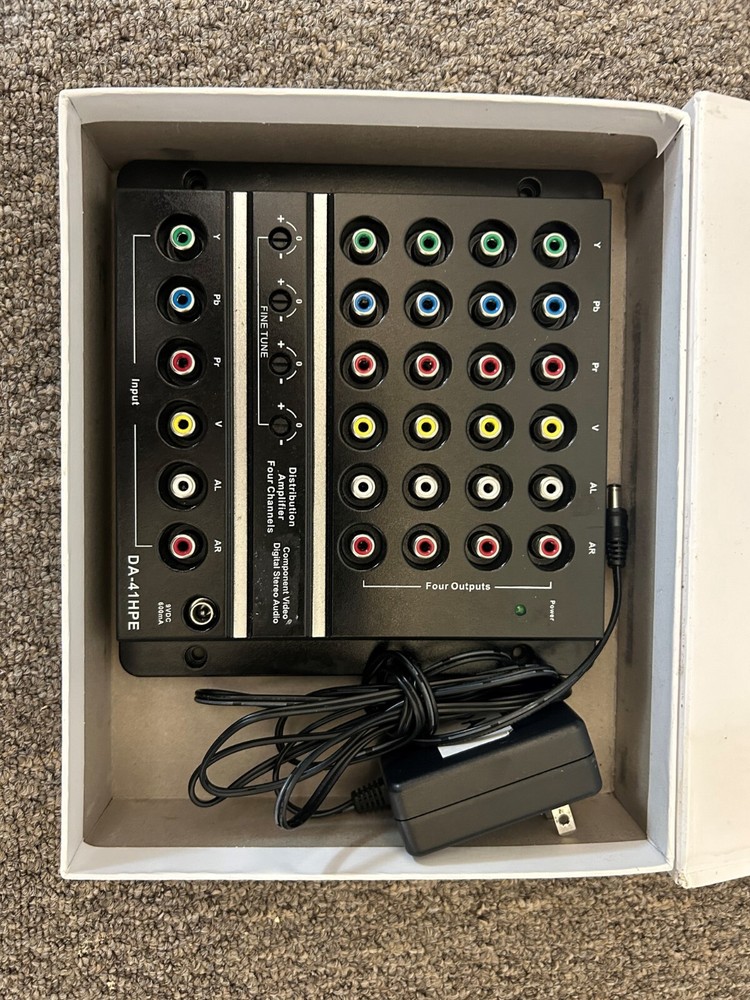 Component distribution amplifier four channels DA-41HPE