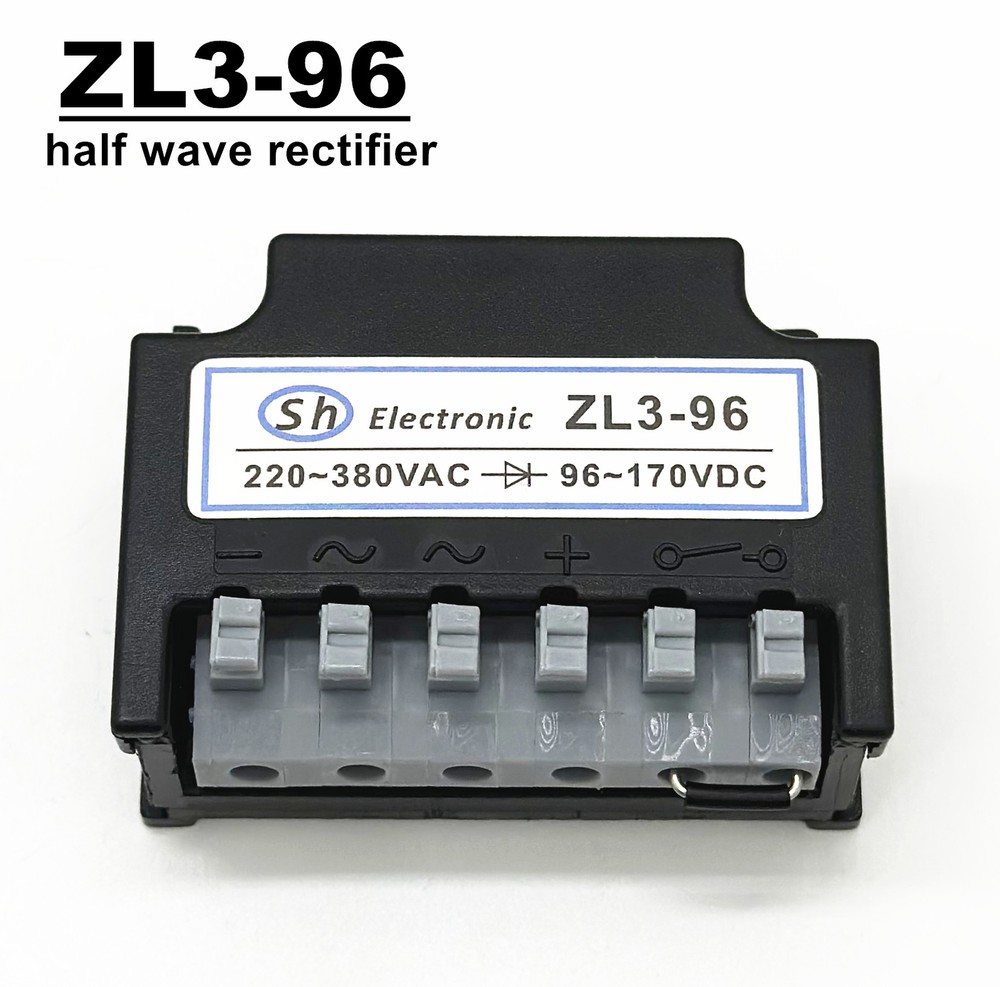 ZL3-96 INPUT 220~380VAC OUTPUT 96~170VDC half wave brake rectifier module
