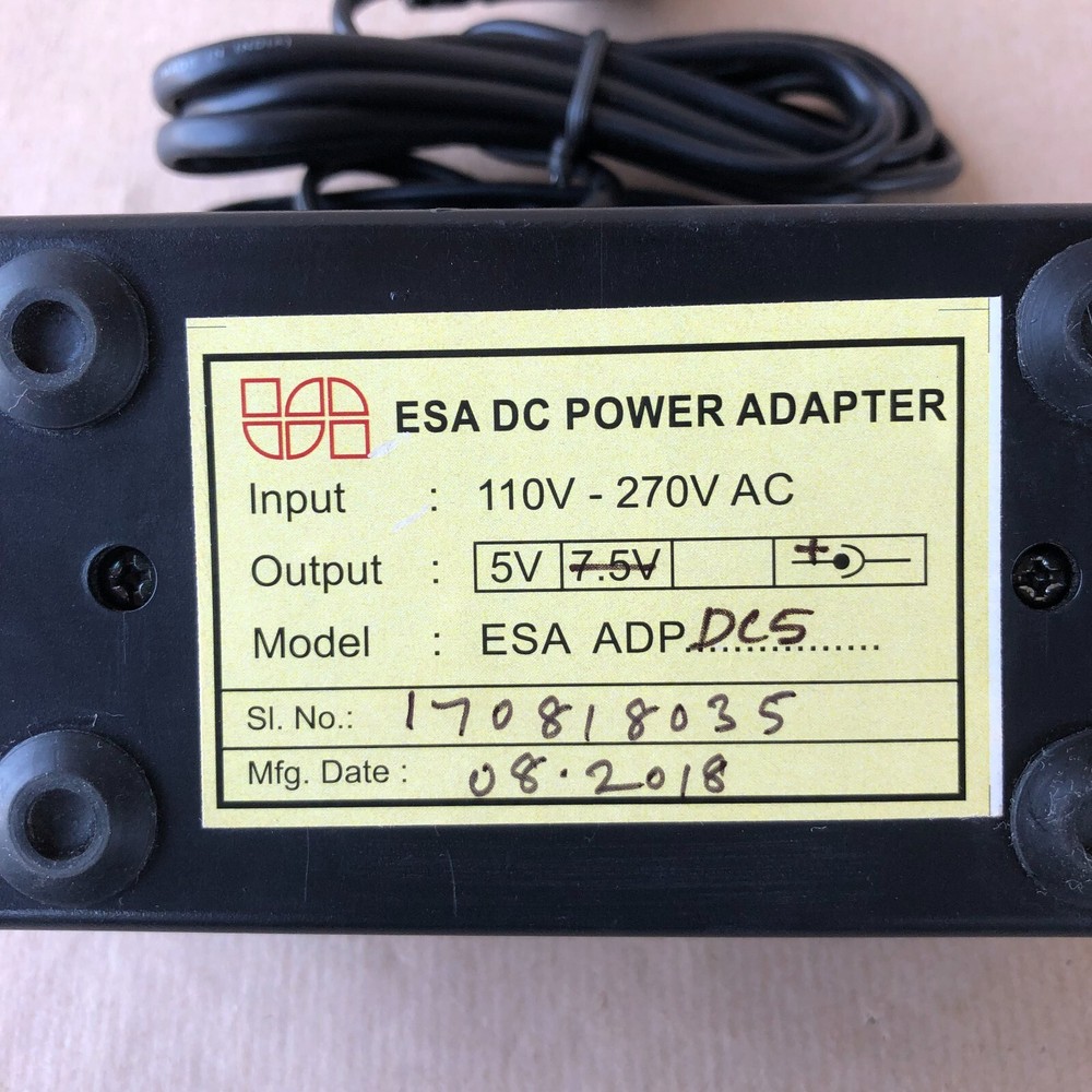 ESA DC POWER ADAPTER ESA ADP DC5