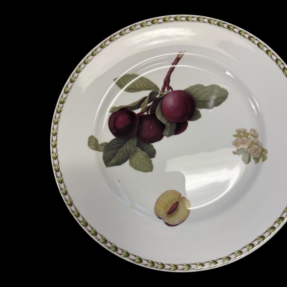 Queen's "Hookers Fruit" Dinner Plates Set of Six