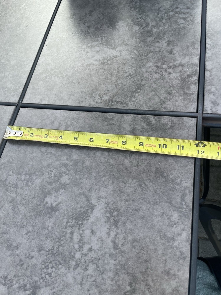 Tiles From Lowe’s Patio Table Cascade Creek model #493692