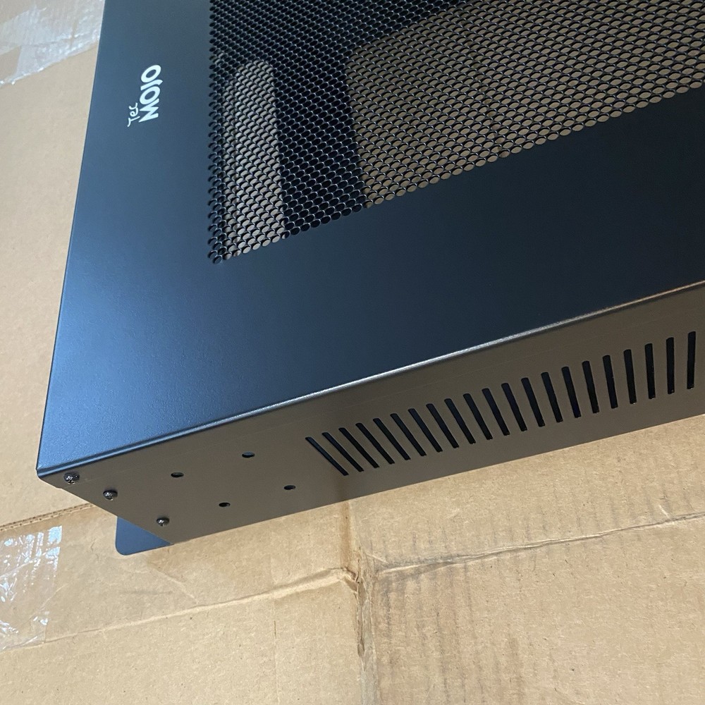 2U Wall Mount Server Rack Vented Enclosure for 19" IT & A/V Equipment Black