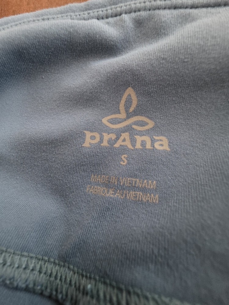 Prana Womens Transform High Waist Compression Athletic Legging Size Small Blue