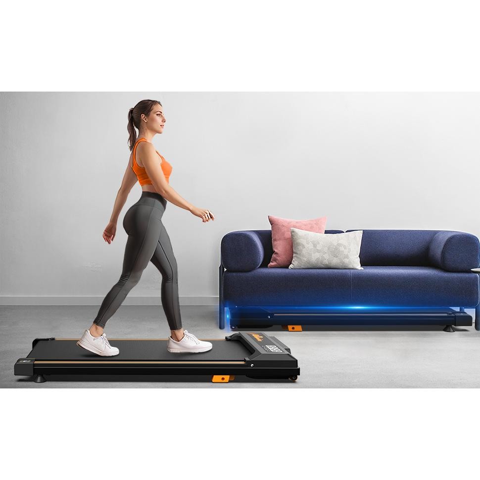 Foldable Treadmill with Remote, 3-Level Incline, Display & Transport Wheels