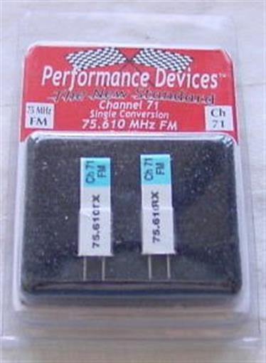 Hitec Single Conversion 75Mhz FM Crystal Set-Channel 71