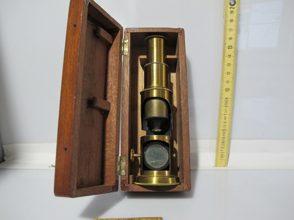 antique mini microscope