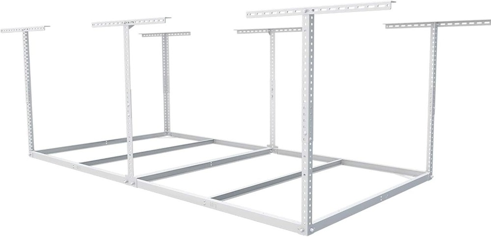 FLEXIMOUNTS 4x8 Overhead Garage Storage Rack without Decking, , 600lbs  ﻿