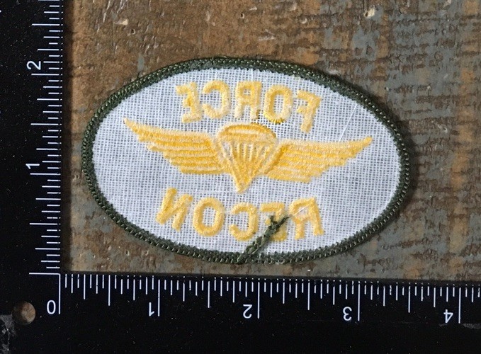 US Marine Corps Force Recon Oval Patch USMC