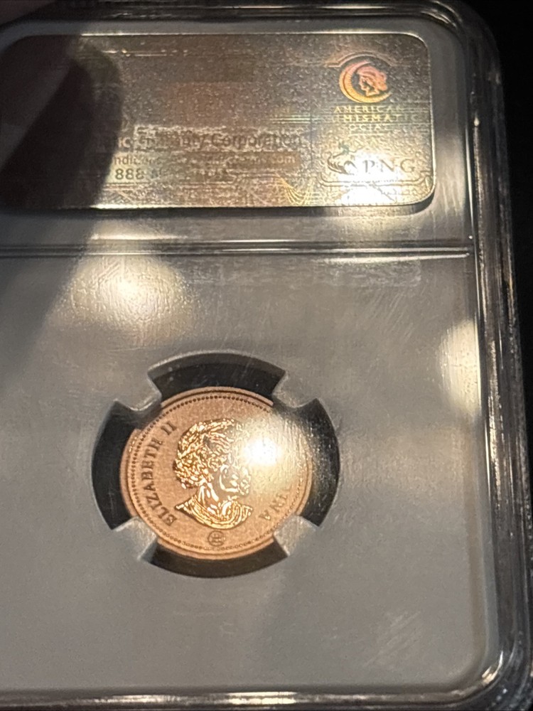 2012 Canada Penny Ngc Sp68 Red 1C