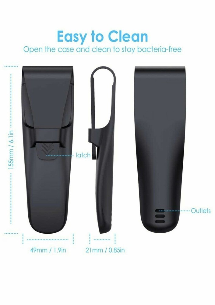 Razor Storage Case for Travel Safety, Waterproof