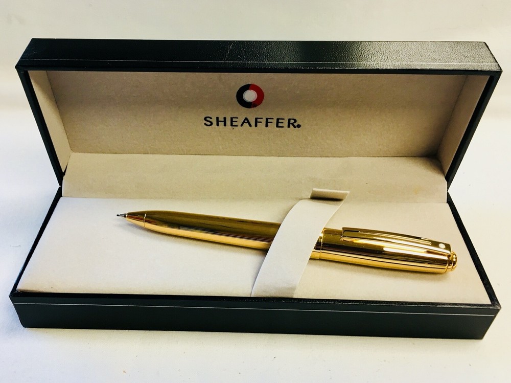 Sheaffer Prelude 22K Gold Plate 0.7mm Pencil --DAMAGED BOX