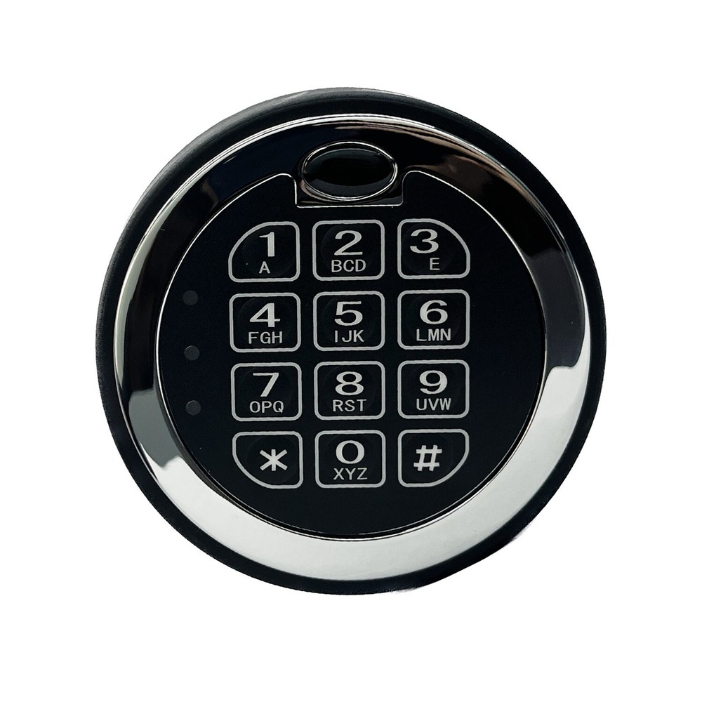 Electronic Safe Lock Replacement Mesa MSL500 with Solenoid Lock & Override 2 Key