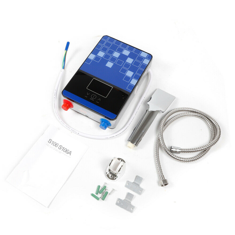 Electric Instant Hot Water Heater Tankless Boiler Bathroom Shower 4500W 110V US