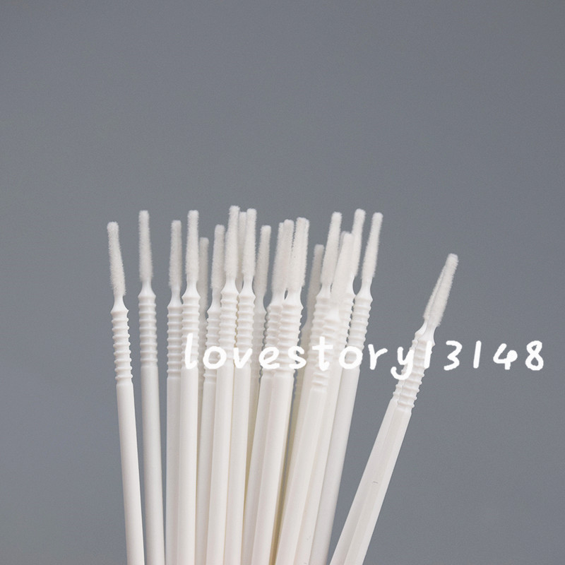 Dental Disposable Micro Brush Bendable Applicator Tips Long Cylidner Stick