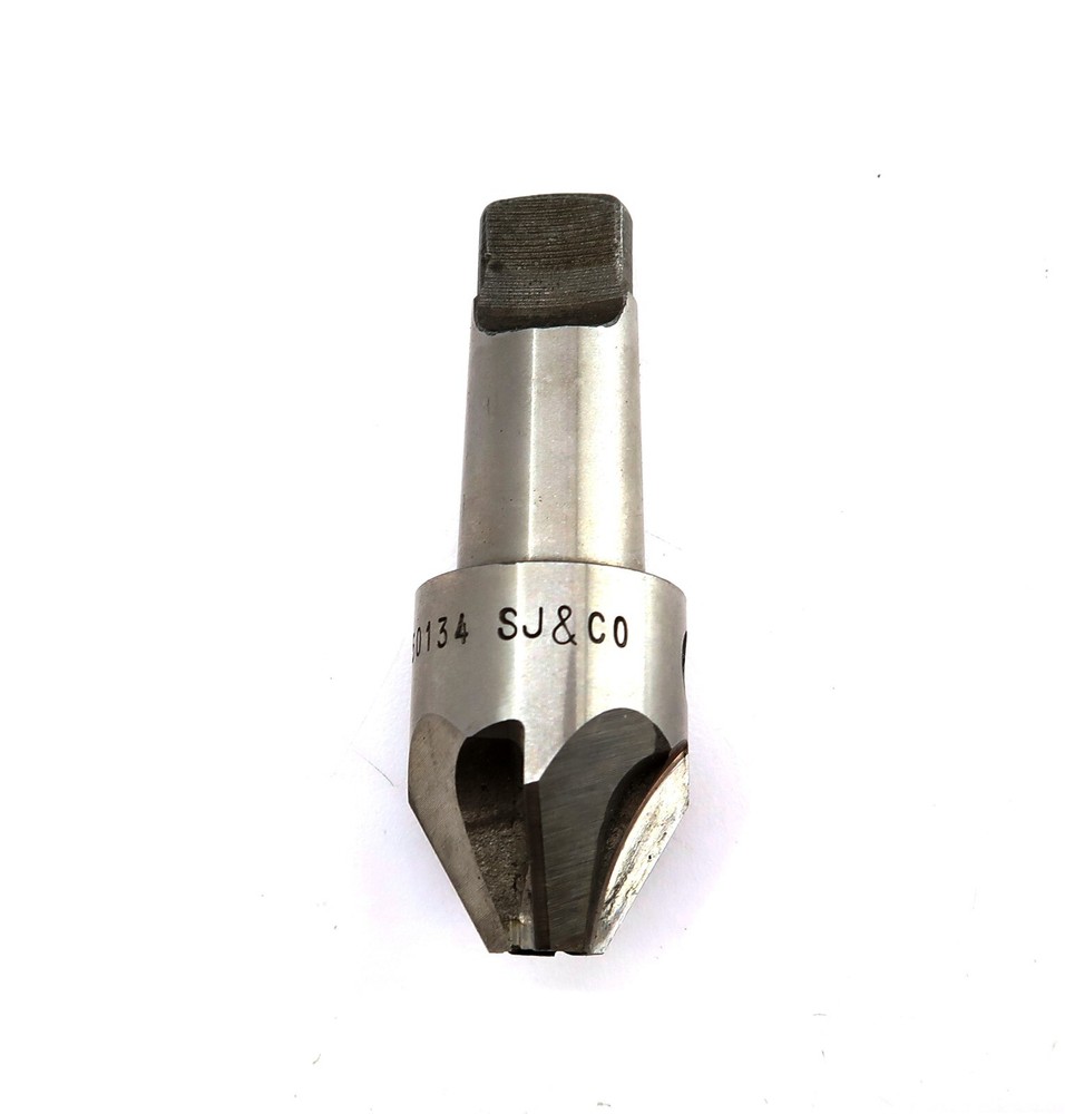 SJ & CO End Mill Bit 1", 60 Degree, 50134, Unique End Bit, 3" Long