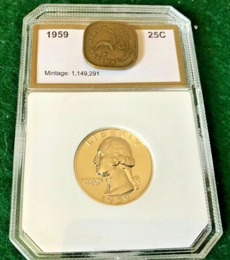 1959 Silver Proof Quarter -T