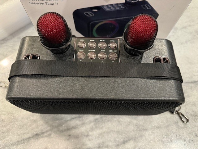 Fansbe Tech Wireless Bluetooth Karaoke Machine NEW (OPEN BOX)