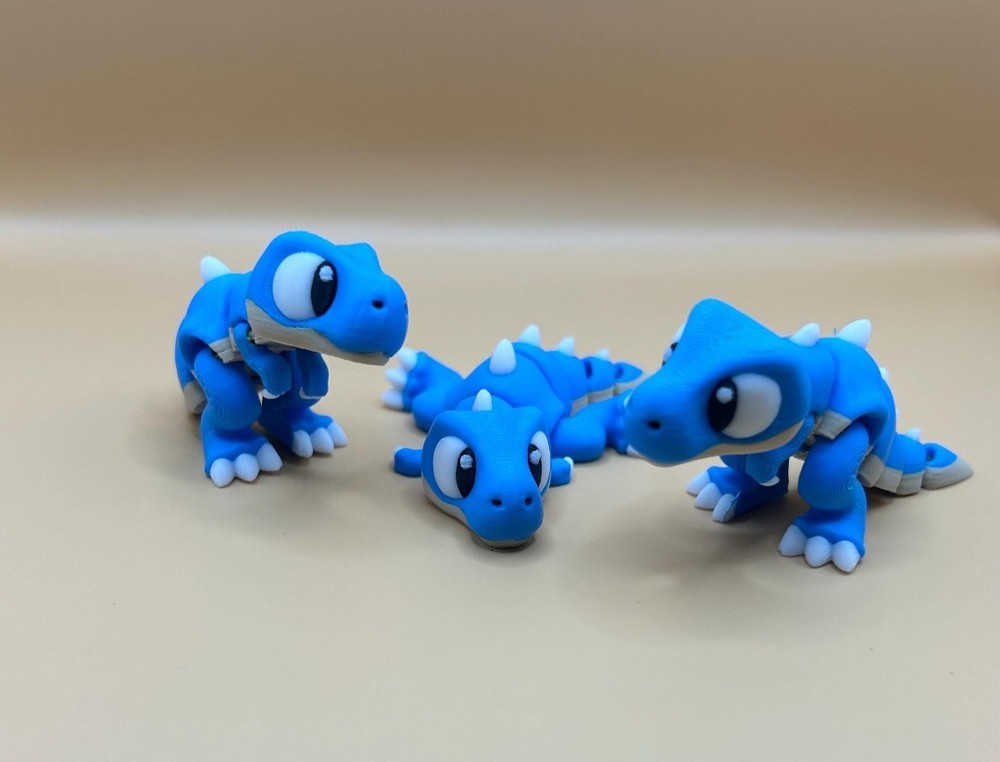 3D Printed Jiggle Pet T-Rex