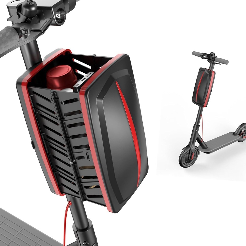 8L Electric Scooter Bag Waterproof Foldable Front Basket Universal