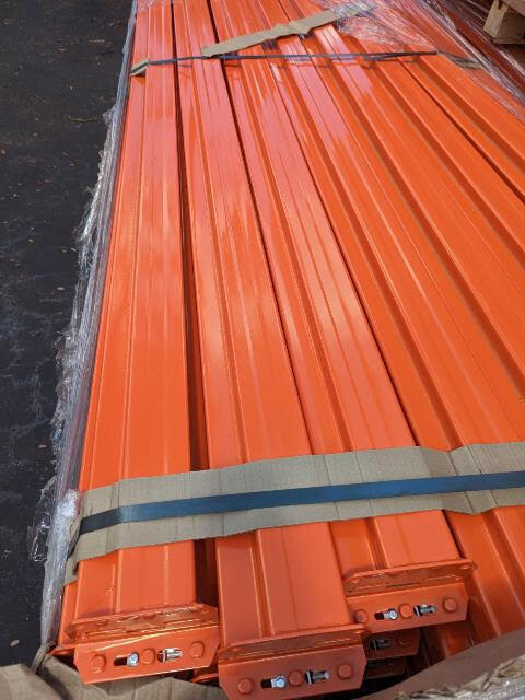 Teardrop Pallet Racking Step Beam - 108"x5" - 5,400 lb Capacity - New