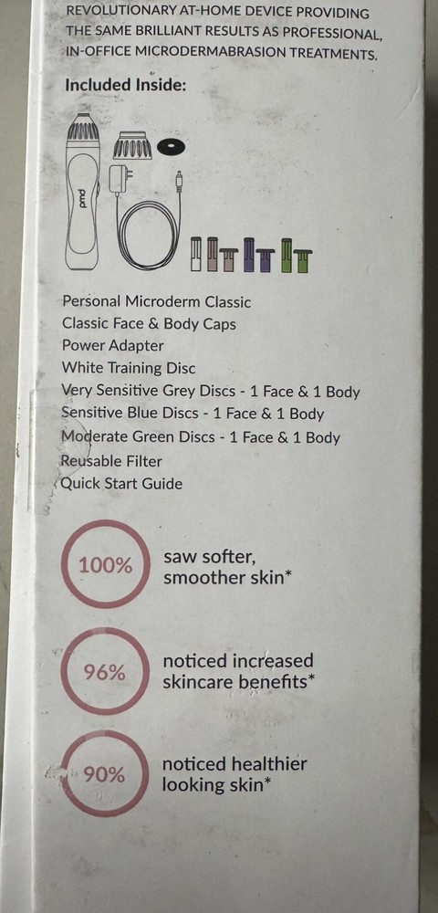PMD Personal Microderm Classic At-Home Microdermabrasion Machine, Blush