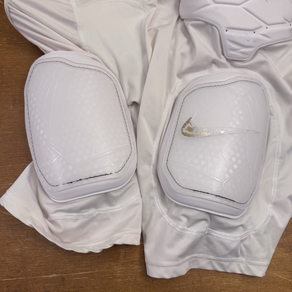 Nike Pro Shorts Mens 3XL White Hyperstrong Core Hardplate Compression Padded