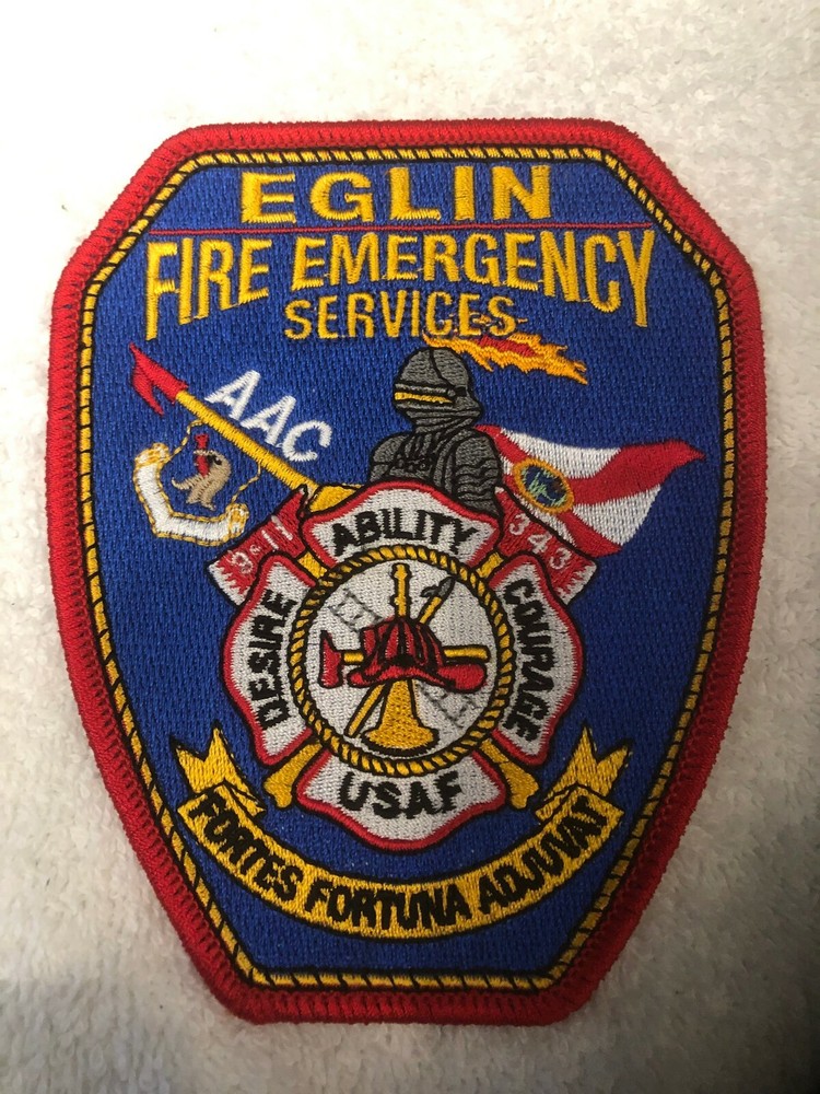 EGLIN AIR FORCE BASE FIRE & EMERGENCY SERVICES - HARD TO FIND ... NICE!