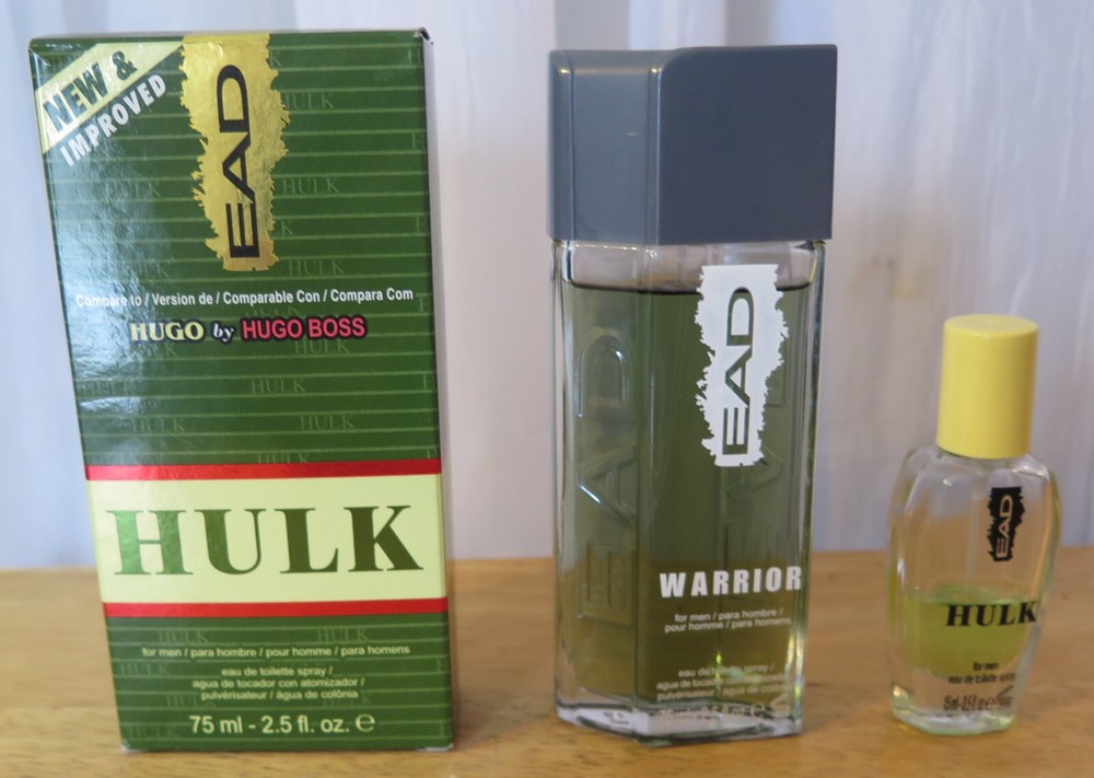 Mens Cologne Lot Ead Hulk Warrior