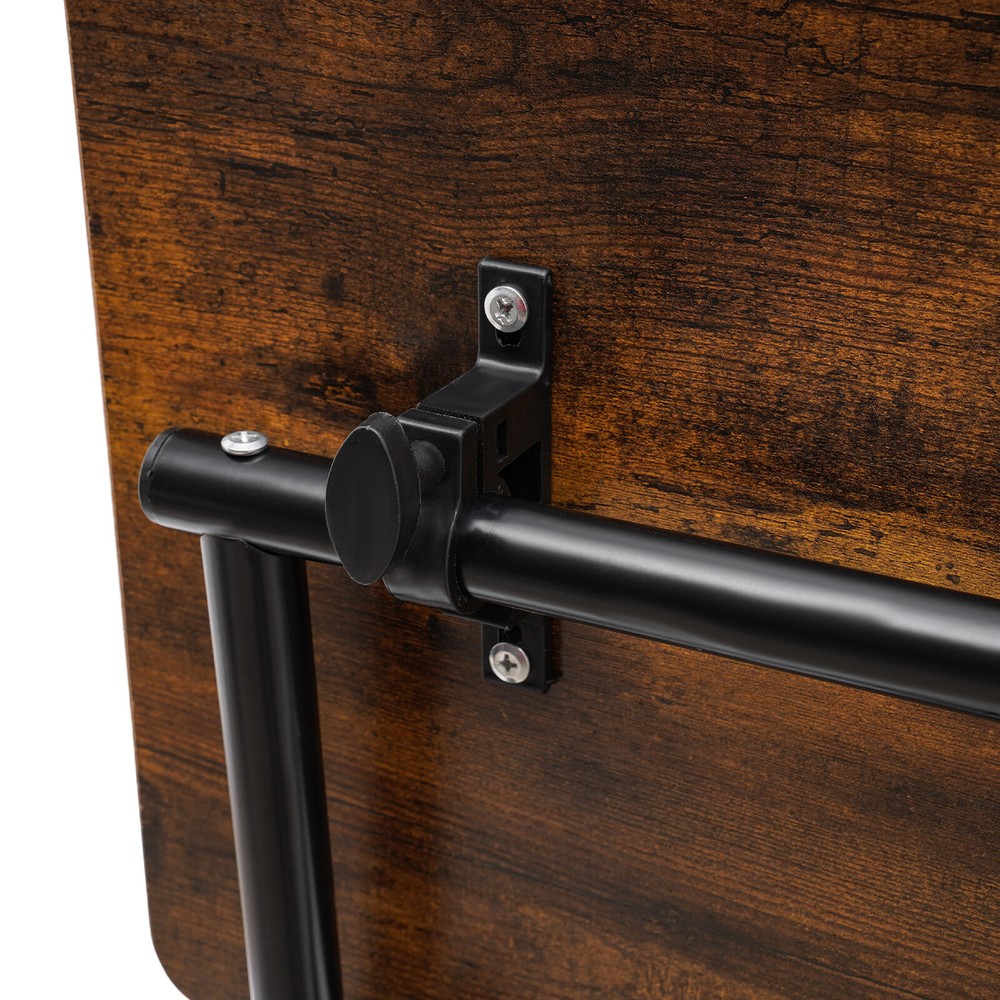 Adjustable Height Standing Desk Portable Laptop Desk Rolling Computer Stand