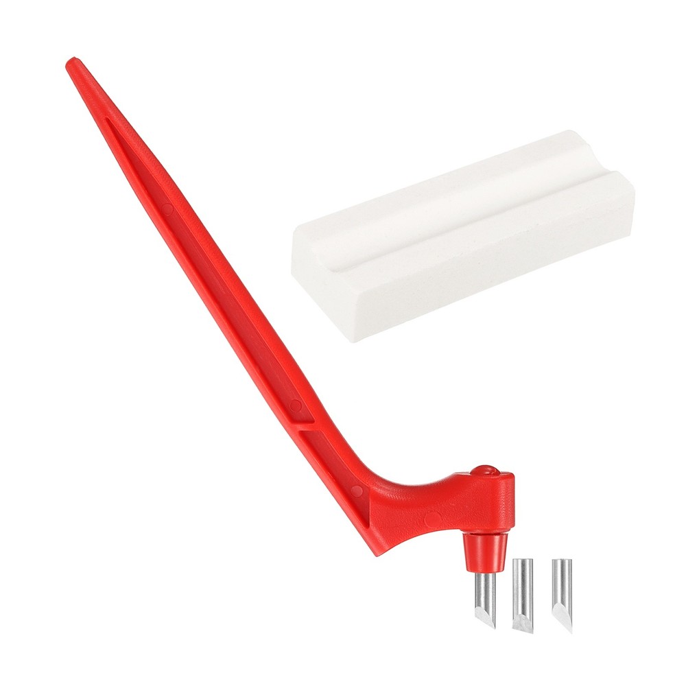 Craft Cutting Tools 15/30/45 Degree Blades 360° Rotating Blade, Red