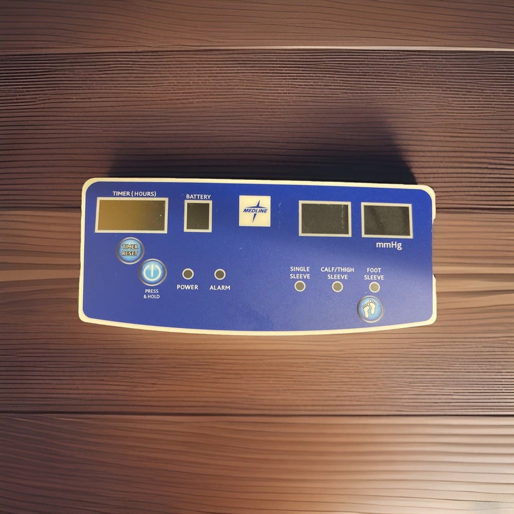 MEDLINE FRONT BUTTON PANEL LABEL FOR HEMO-FORCE MDS600SQ DVT PUMP