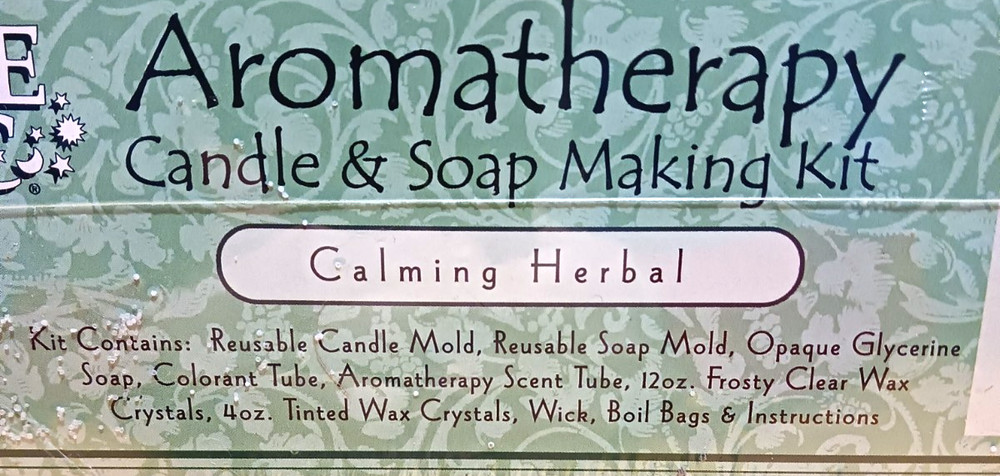 Candle / Soap Making Kit - Aromatherapy - Candle Magic - Calming Herbal - NEW