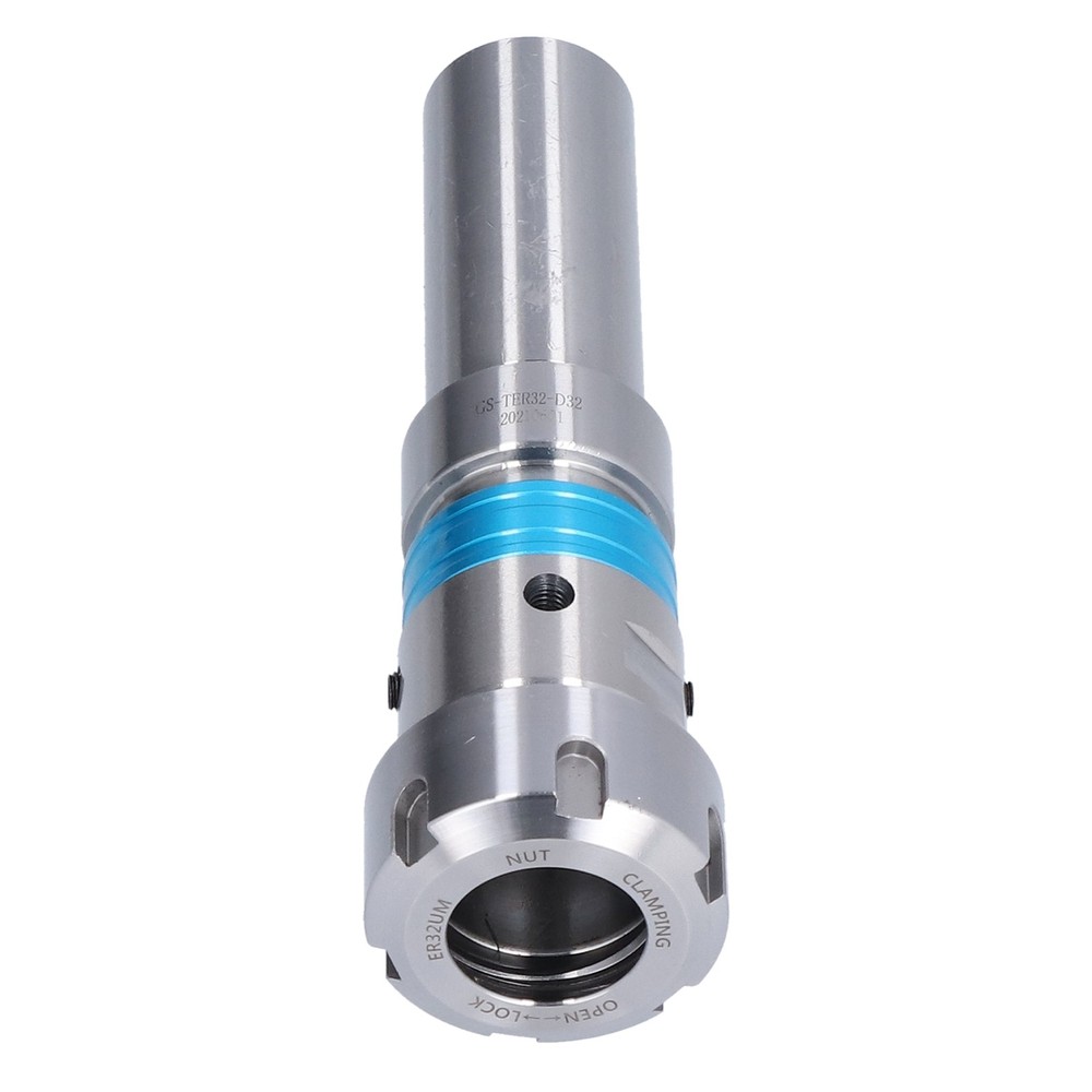 Collet Chuck Holder Floating Tapping Tool Extension Rod Straight Shank Round