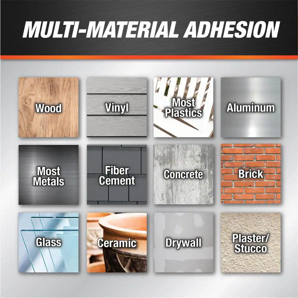 AMP Advanced Modified Polymer 9 Oz. Crystal Clear Kitchen and Bathroom Sealant