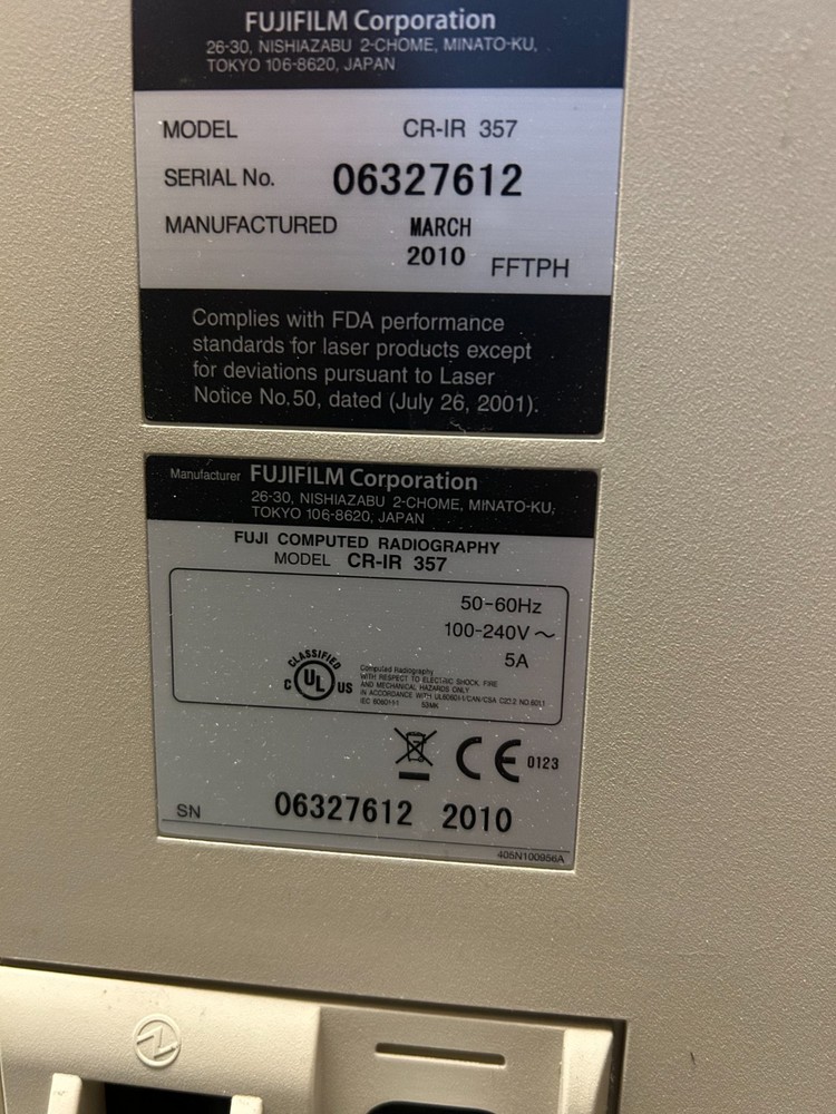 Fuji Carbon XC-2 CR-IR 357 Imaging System