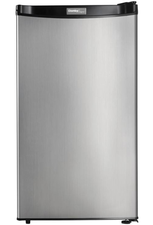 Danby DCR032A2BSLDD 3.2 cu. ft. Compact Fridge Stainless Steel