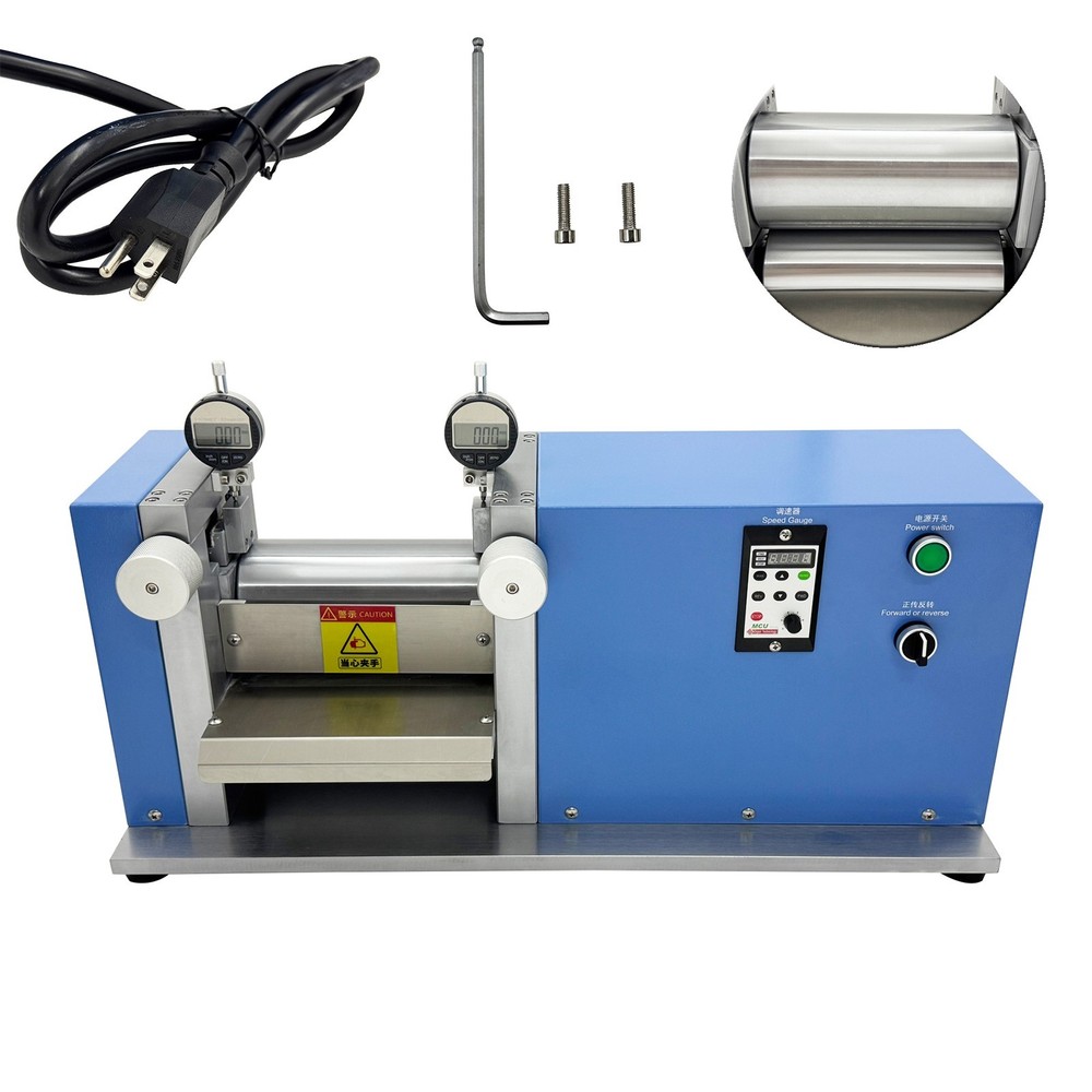 Vertical Battery Electrode Sheet Calendering Machine Roller Press Machine 110V
