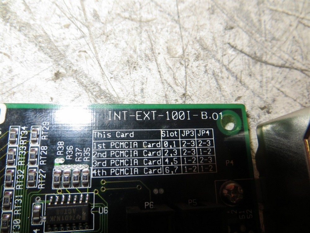Omega Micro INT-EXT-100I ISA Controller Card