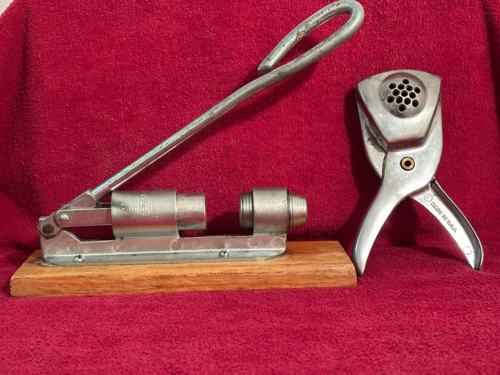 Reed’s Rocket Nut Cracker & Irving Ware Citrus Squeezer