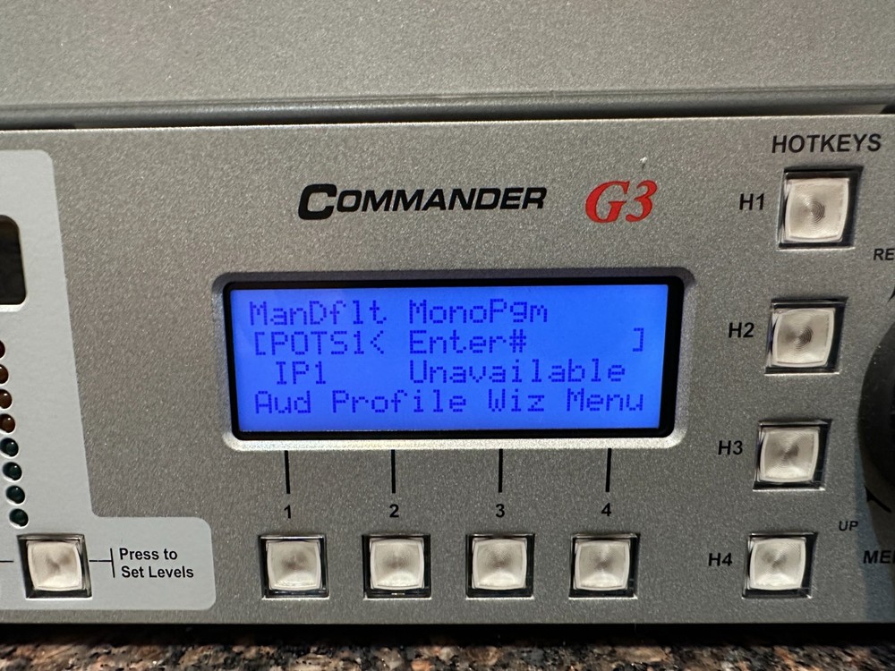 Tieline Commander G3 IP POTS Rack and Portable Broadcast Audio Codec